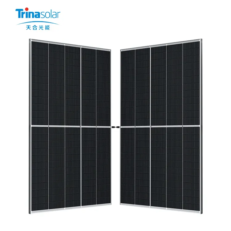 Trina MBB 645W 650W 655W 660W 665W 670W 50V China Solar Panels Cost