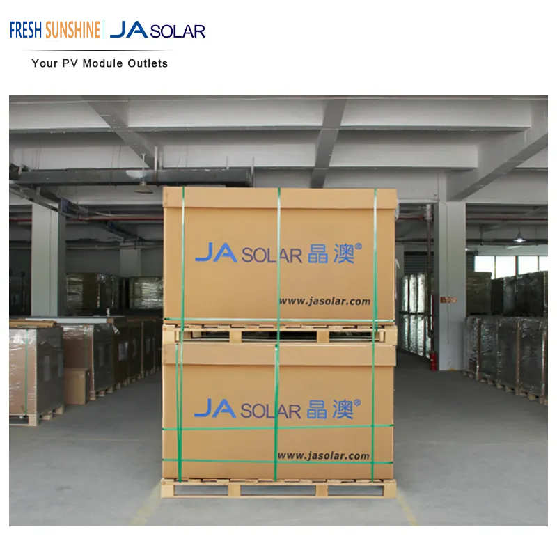 JA Mono Bifacial Solar Panel 158mm Solar Cell 330W 335W 340W Price by Supplier