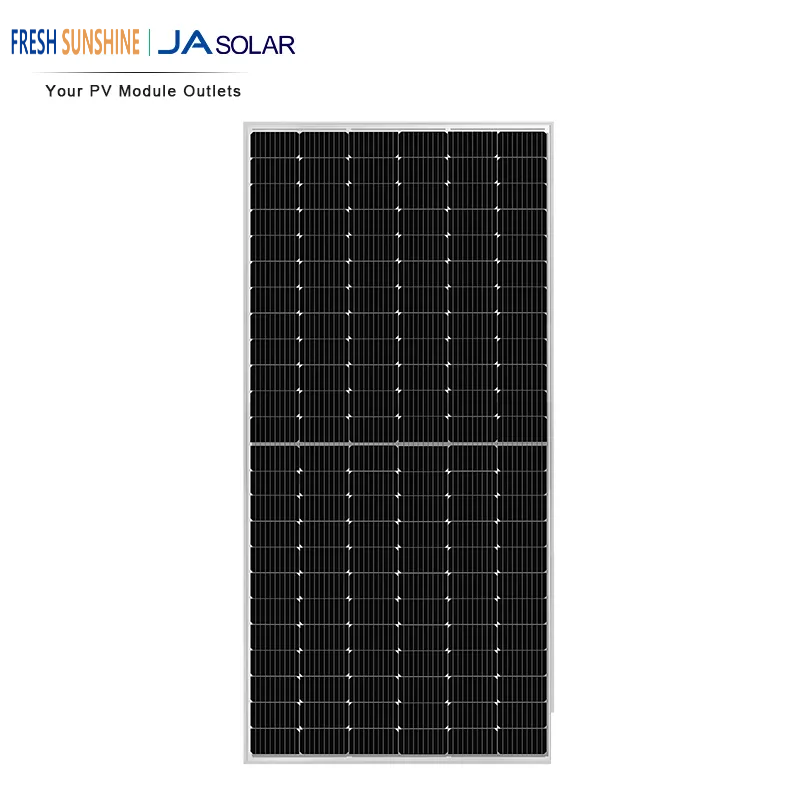JA Mono Bifacial Solar Panel 166mm Solar Cell 360W 365W 370W Price by Supplier