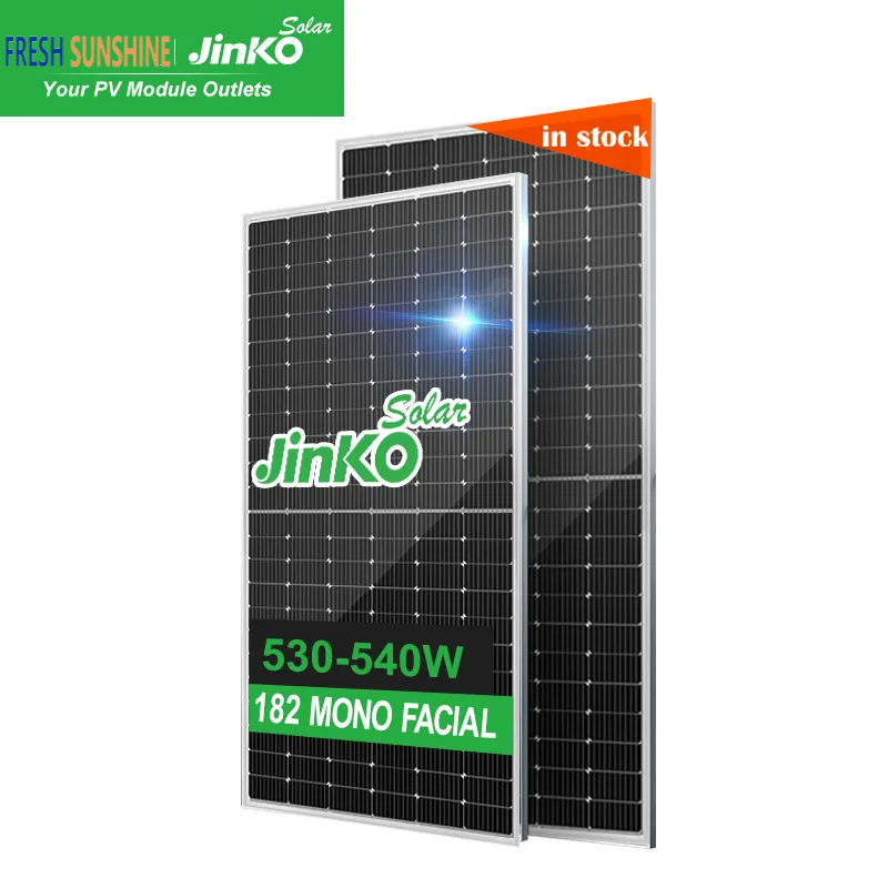 JinKo Mono Solar Panel 182MM Solar Cell 530W 535W 540W Price 